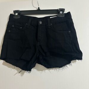 Rag and bone black shorts
